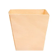 MINI BOL EN FEUILLE DE PEUPLIER WOOD  4,5x4,5x4,5 CM NATUREL BOIS (50 UNITÉ)