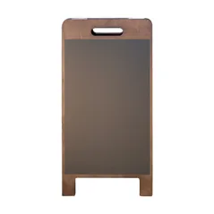ARDOISE EN ANGLE 2 FACES MAGNÉTIQUE   38x45x78 CM NOIR BOIS (1 UNITÉ)