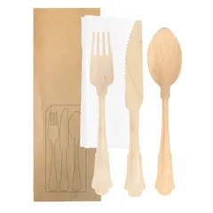 SET 4/1 COUVERTS +SERVIETTE