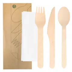 SET 4/1 COUVERTS +SERVIETTE