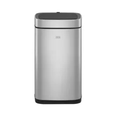 POUBELLE À DÉTECTEUR DE MOUVEMENT  12L 24,2x24,4x42,8 CM ARGENTE INOX (1 UNITÉ)