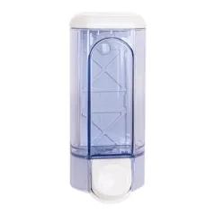 DISTRIBUTEUR DE SAVON  800 ML 25x9,5x9,5 CM TRANSPARENT ABS (1 UNITÉ)