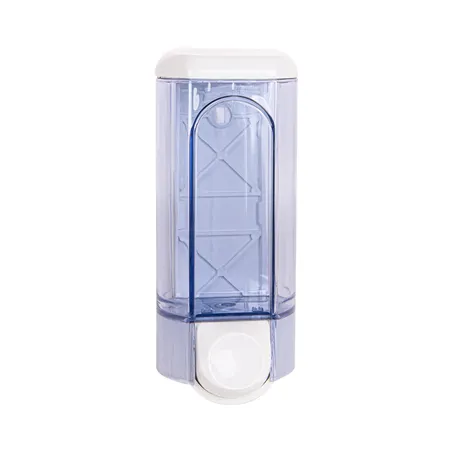 DISTRIBUTEUR DE SAVON  800 ML 25x9,5x9,5 CM TRANSPARENT ABS (1 UNITÉ)