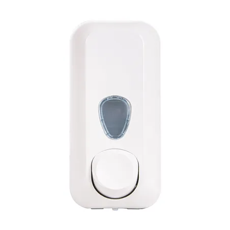 DISTRIBUTEUR DE SAVON  550 ML 22,8x9x10,2 CM BLANC ABS (1 UNITÉ)