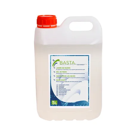 SAVON POUR LES MAINS HYGIÉNIQUE  5L 18x13x29 CM (4 UNITÉ)