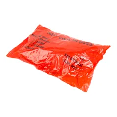 GANTS AVEC TALC   SIZE: S ROUGE PVC (100 UNITÉ)