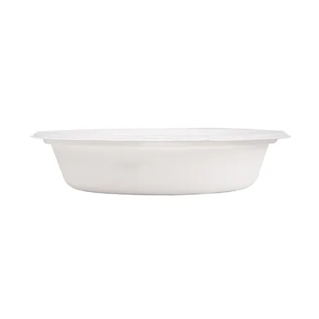 BOLS BIONIC 900 ML Ø 20,8x4,4 CM BLANC BAGASSE (400 UNITÉ)