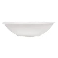 BOLS BIONIC 700 ML Ø 19,6x4,8 CM BLANC BAGASSE (400 UNITÉ)