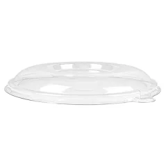 COUVERCLES POUR CODES 251.61/62/64/65   Ø 21,4x1 CM TRANSPARENT PET (400 UNITÉ)