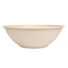BOLS BIONIC 950 ML Ø 19,6x6,5 CM NATUREL BAGASSE (400 UNITÉ)