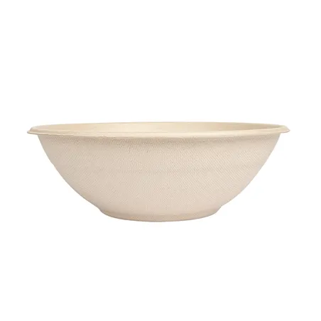 BOLS BIONIC 950 ML Ø 19,6x6,5 CM NATUREL BAGASSE (400 UNITÉ)