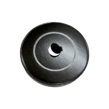 COUVERCLES POUR GOBELETS  280 G/M2 + PE Ø 9 CM NOIR CARTON (1000 UNITÉ)