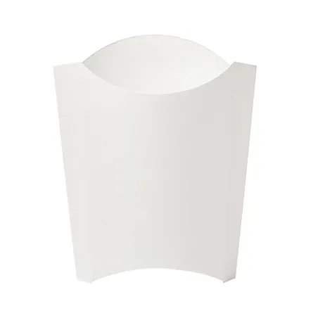 BOÎTES À FRITES JUMBO THEPACK 165 G 13,5x8,5x16 CM BLANC CARTON NANO-MICRO (1200 UNITÉ)