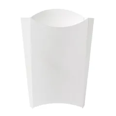 BOÎTES À FRITES THEPACK 190 G 14,5x9,5x18 CM BLANC CARTON NANO-MICRO (1200 UNITÉ)