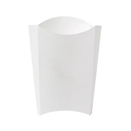 BOÎTES À FRITES THEPACK 190 G 14,5x9,5x18 CM BLANC CARTON NANO-MICRO (1200 UNITÉ)