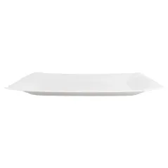 ASSIETTES CARRÉES 245 G/M2 23x23 CM BLANC CARTON (400 UNITÉ)