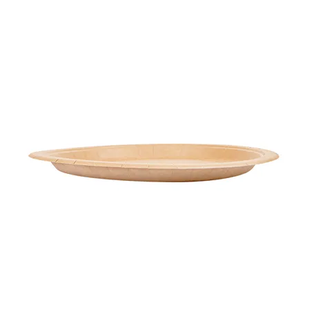 ASSIETTES RONDES LAQUÉS  255 G/M2 Ø 22 CM NATUREL CARTON (400 UNITÉ)