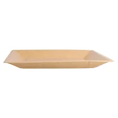 ASSIETTES CARRÉES LAQUÉS 255 G/M2 18x18 CM NATUREL CARTON (400 UNITÉ)