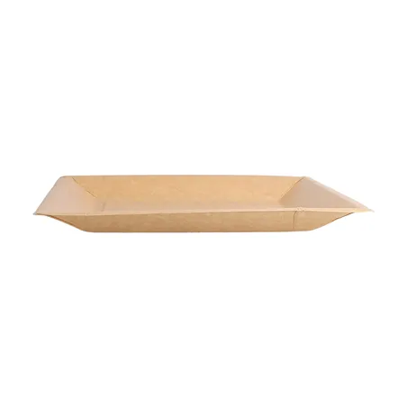ASSIETTES CARRÉES LAQUÉS  255 G/M2 18x18 CM NATUREL CARTON (400 UNITÉ)