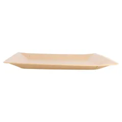 ASSIETTES CARRÉES LAQUÉS 255 G/M2 23x23 CM NATUREL CARTON (400 UNITÉ)