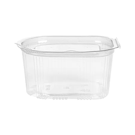 PETITS POTS + COUVERCLE INCLUS  80 ML 7,5x5,5x3,7 CM TRANSPARENT PET (1000 UNITÉ)