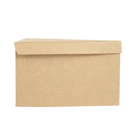 BOÎTES À PART DE GÂTEAU THEPACK  14,4x8,5x9 CM MARRON CARTON NANO-MICRO (600 UNITÉ)