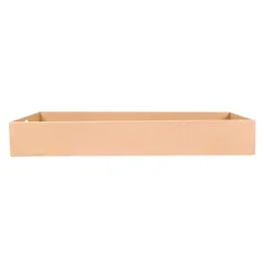BOÎTES "TRAITEUR" L  375 G/M2 55,8x25,2x8 CM NATUREL KRAFT (50 UNITÉ)
