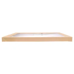 COUVERCLES POUR BOÎTES 253.17  300 G/M2 + PET 45,5x31,3x3 CM NATUREL KRAFT (50 UNITÉ)