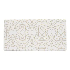 BOÎTES PATISSERIES SANS FENÊTRE THEPACK 'DECO'  24x24x12 CM BLANC CARTON NANO-MICRO (50 UNITÉ)