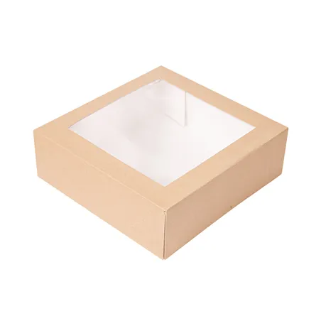 BOÎTES PÂTISSERIES AVEC FENÊTRE