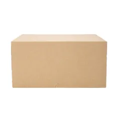 BOÎTES PATISSERIES SANS FENÊTRE THEPACK  24x24x12 CM NATUREL CARTON NANO-MICRO (100 UNITÉ)