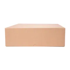 BOÎTES PATISSERIES SANS FENÊTRE THEPACK  32x32x10 CM NATUREL CARTON NANO-MICRO (100 UNITÉ)