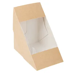 BOÎTES SANDWICH TRIPLE AVEC FENÊTRE