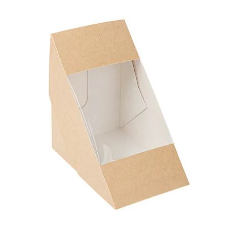 BOÎTES SANDWICH TRIPLE AVEC FENÊTRE