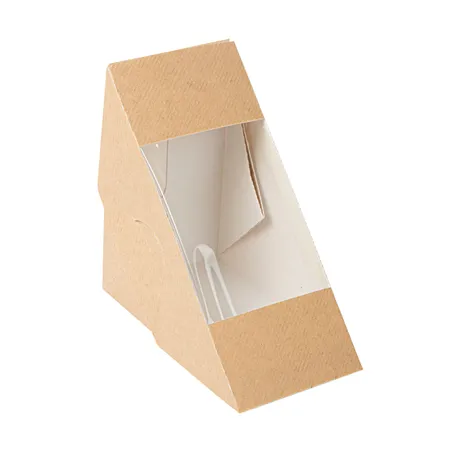 BOÎTES SANDWICH DOBLE AVEC FENÊTRE