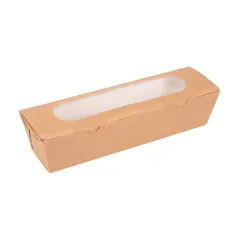 BOÎTES SANDWICH AVEC FENÊTRE "BAGUETTE"