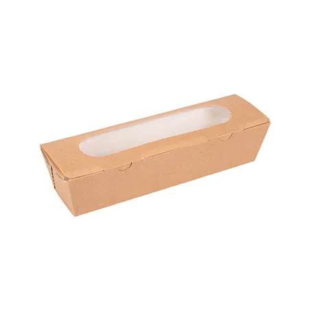 BOÎTES SANDWICH AVEC FENÊTRE "BAGUETTE"