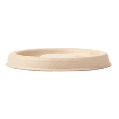 COUVERCLE POUR CODE 150.17 BIONIC  Ø 6,2x0,8 CM NATUREL BAGASSE (1000 UNITÉ)