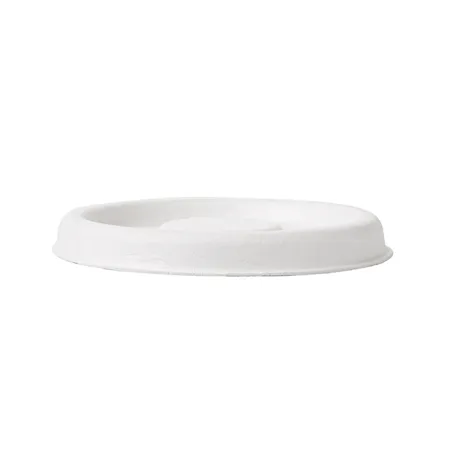 COUVERCLE POUR CODE 150.58 BIONIC  Ø 6,2x0,8 CM BLANC BAGASSE (1000 UNITÉ)