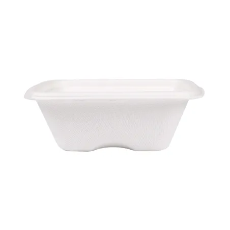 PETITS POTS BIONIC 70 ML 7,7x7,7x2,7 CM BLANC BAGASSE (600 UNITÉ)