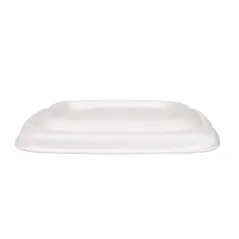 COUVERCLES POUR CODES 253.86/88/90 BIONIC 8x8x0,8 CM BLANC BAGASSE (600 UNITÉ)