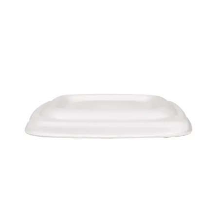 COUVERCLES POUR CODES 253.86/88/90 BIONIC  8x8x0,8 CM BLANC BAGASSE (600 UNITÉ)