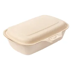 COQUILLES BIONIC 900 ML 22,4x14x6 CM NATUREL BAGASSE (400 UNITÉ)