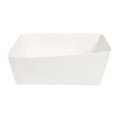 DELI-BARQUETTES  210 + 15 PE G/M2 7x7x3 CM BLANC CARTON (1000 UNITÉ)