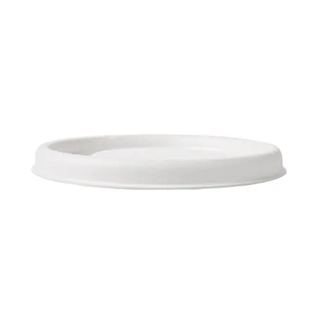 COUVERCLE POUR CODE 150.60 BIONIC  Ø 7,7x0,8 CM BLANC BAGASSE (1000 UNITÉ)