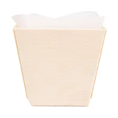 300 U. CORNETS + MOULES EN SILICONE WOOD 50 ML 5x5x4,5 CM NATUREL BOIS (300 UNITÉ)