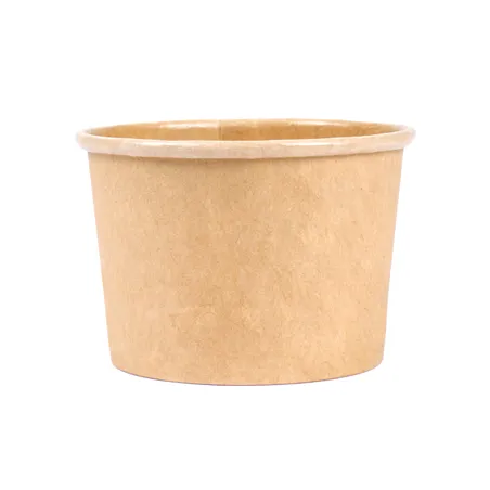 PETITS POTS  70 ML (2,3 oz) 210 + 18 PE G/M2 Ø6/5x4 CM MARRON CARTON (1000 UNITÉ)
