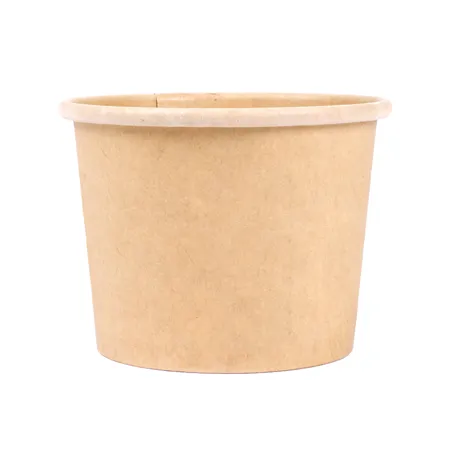 PETITS POTS  80 ML (2,6 oz) 210 + 18 PE G/M2 Ø6/4,75x4,8 CM MARRON CARTON (1000 UNITÉ)
