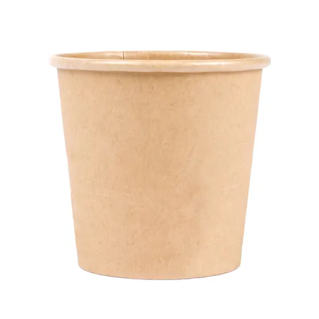 PETITS POTS  105 ML (3,5 oz) 210 + 18 PE G/M2 Ø6/4,5x5,8 CM MARRON CARTON (1000 UNITÉ)