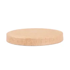 COUVERCLES POUR PETITS POTS  230 + 18 PE G/M2 Ø6,2 CM MARRON CARTON (1000 UNITÉ)